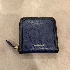 Vera Bradley Leather Zip Around Wallet